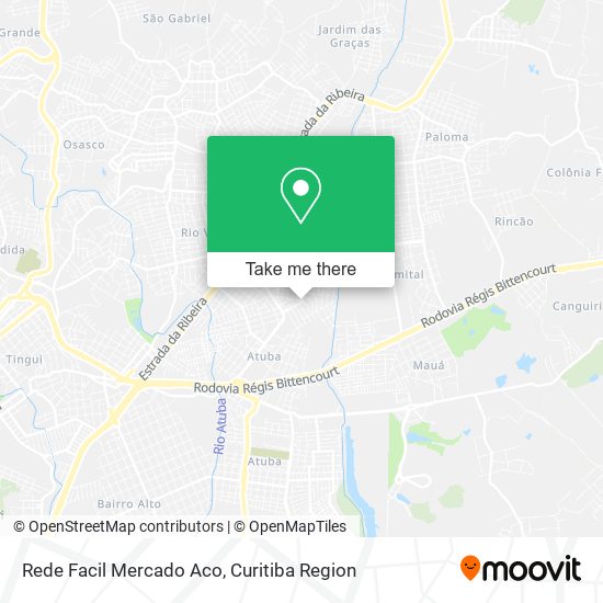 Rede Facil Mercado Aco map