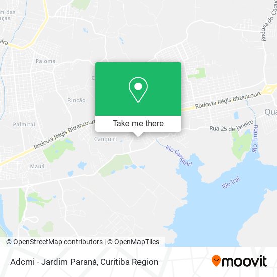 Adcmi - Jardim Paraná map