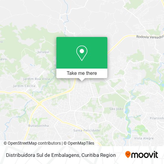 Distribuidora Sul de Embalagens map