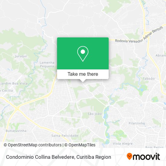 Condominio Collina Belvedere map