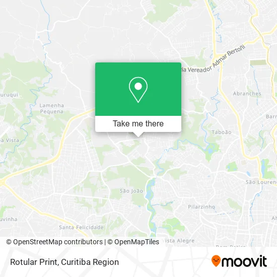 Rotular Print map