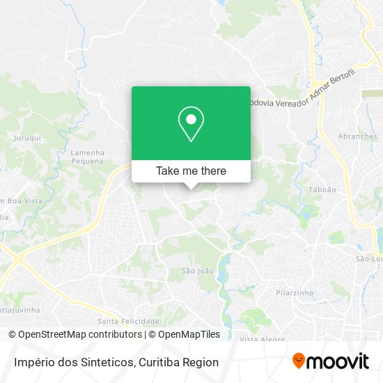Império dos Sinteticos map