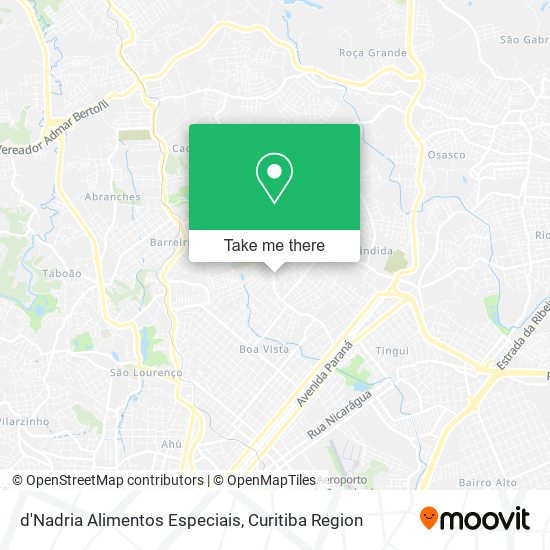 d'Nadria Alimentos Especiais map