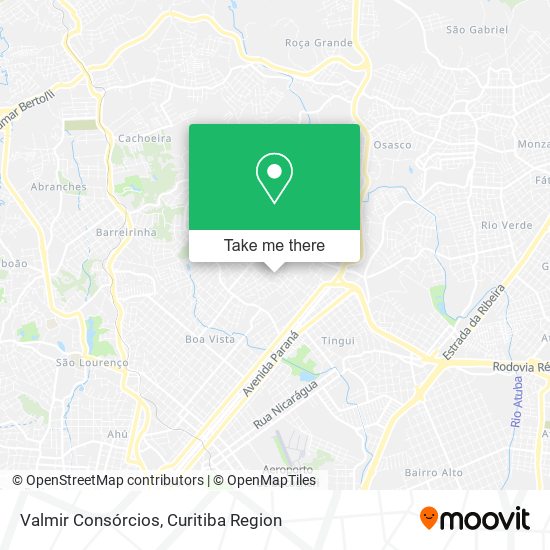 Valmir Consórcios map