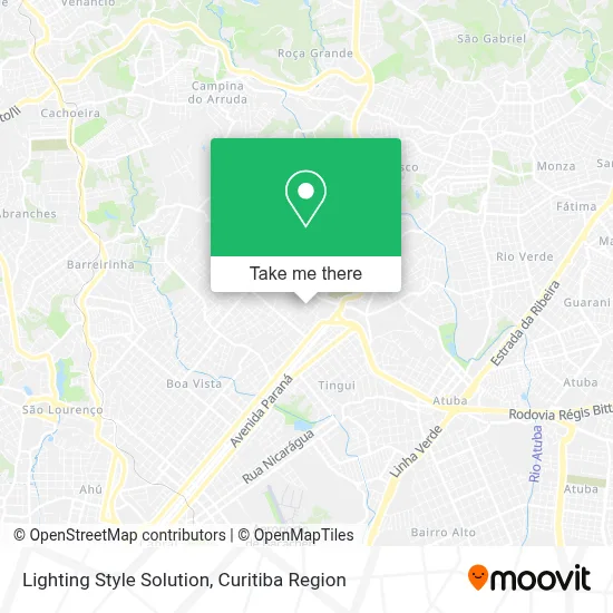 Lighting Style Solution map