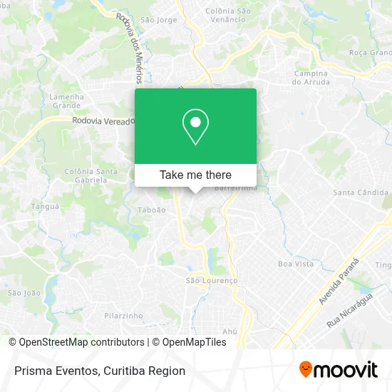 Prisma Eventos map