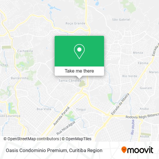 Oasis Condominio Premium map
