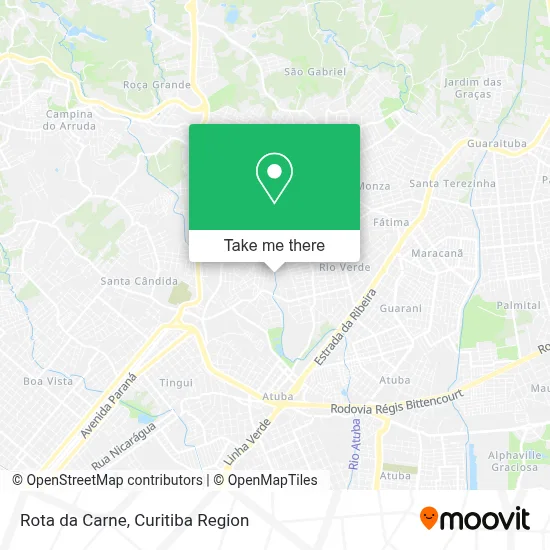 Rota da Carne map