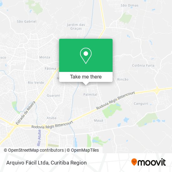 Arquivo Fácil Ltda map
