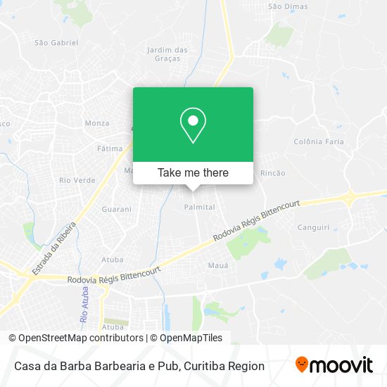 Casa da Barba Barbearia e Pub map