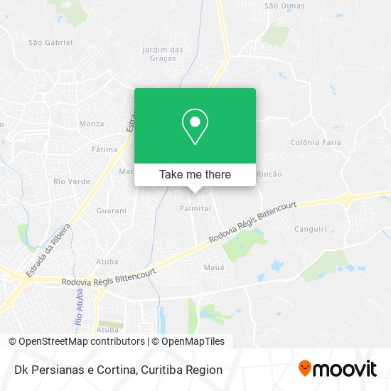 Dk Persianas e Cortina map
