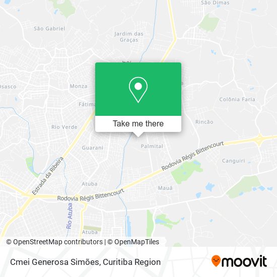 Cmei Generosa Simões map