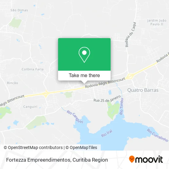 Fortezza Empreendimentos map