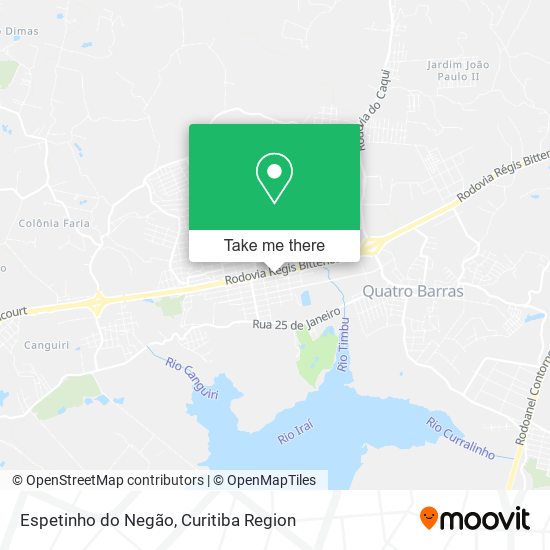 Espetinho do Negão map