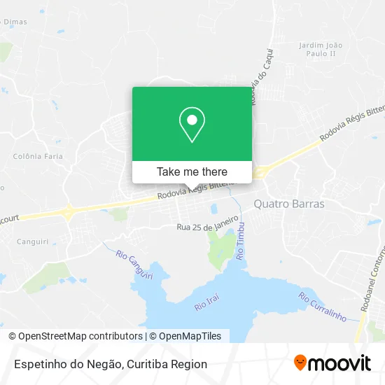 Espetinho do Negão map