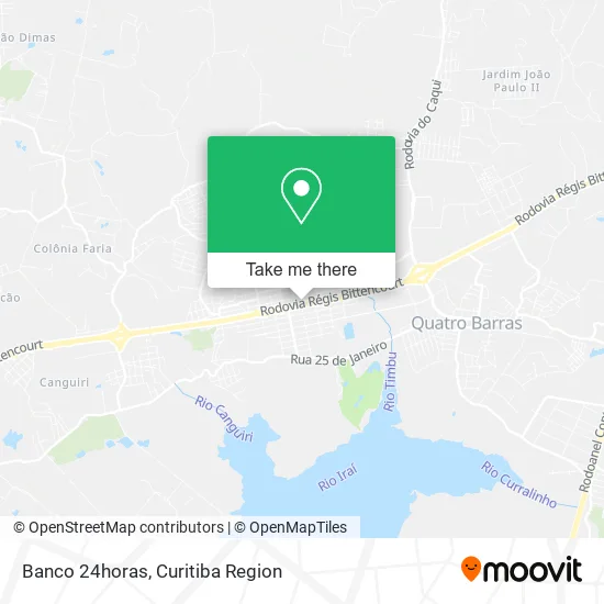 Banco 24horas map