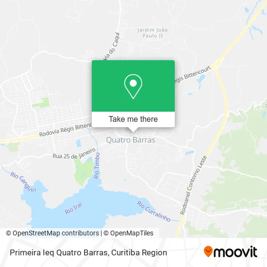 Primeira Ieq Quatro Barras map