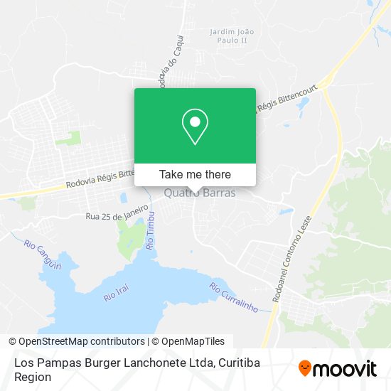 Los Pampas Burger Lanchonete Ltda map