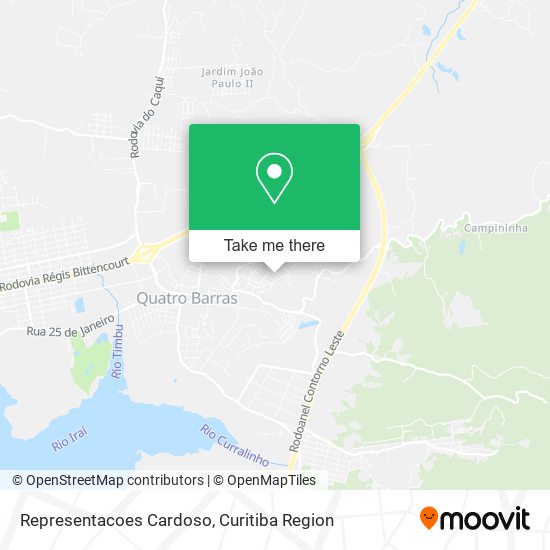 Representacoes Cardoso map