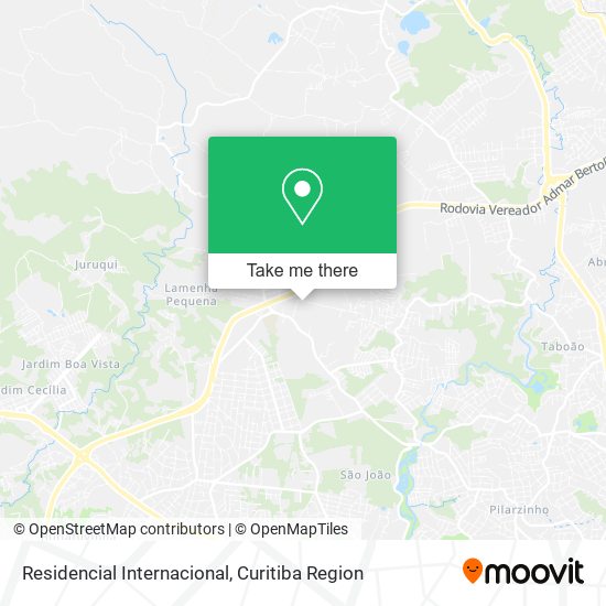 Residencial Internacional map