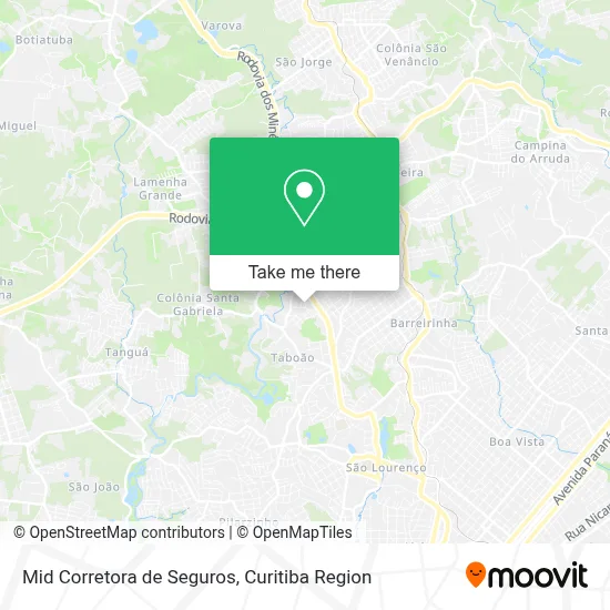 Mid Corretora de Seguros map