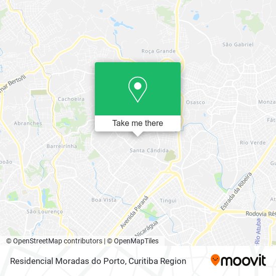 Residencial Moradas do Porto map