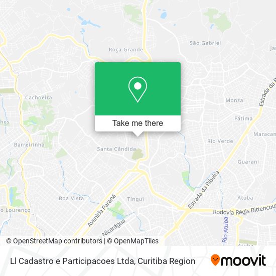 Ll Cadastro e Participacoes Ltda map