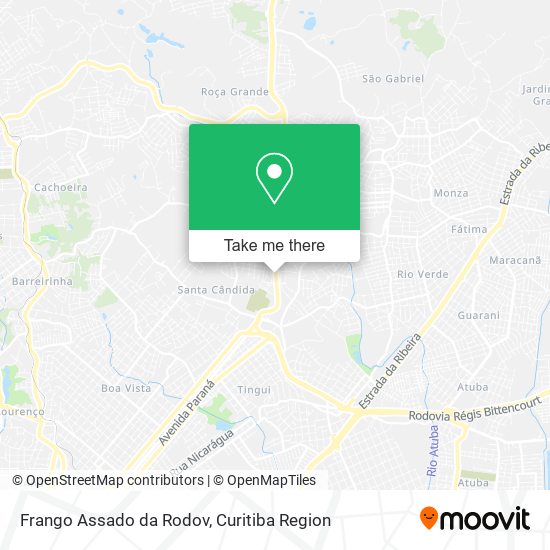 Frango Assado da Rodov map