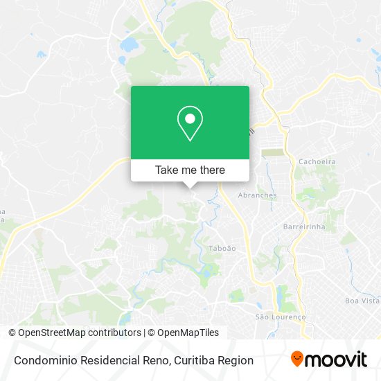 Condominio Residencial Reno map