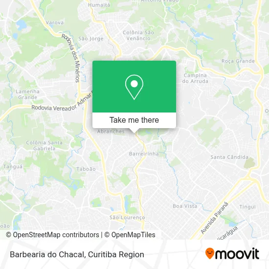 Barbearia do Chacal map