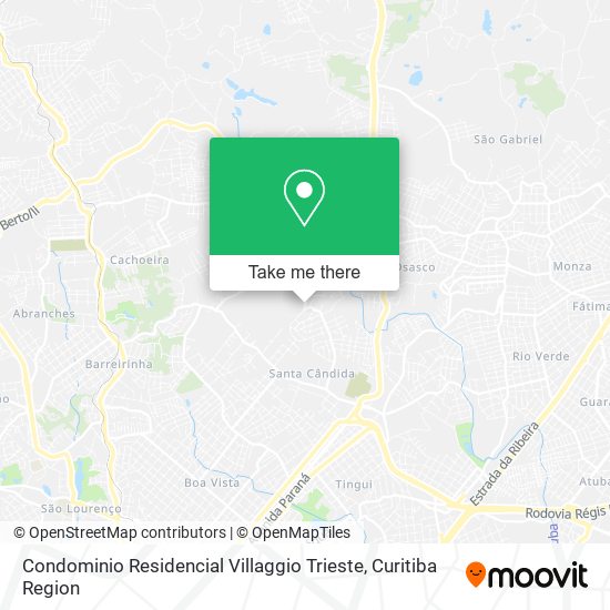Condominio Residencial Villaggio Trieste map