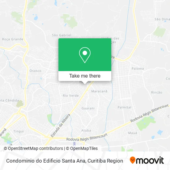 Condominio do Edificio Santa Ana map