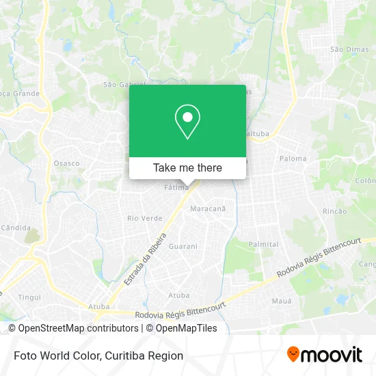 Foto World Color map