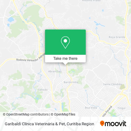 Garibaldi Clínica Veterinária & Pet map