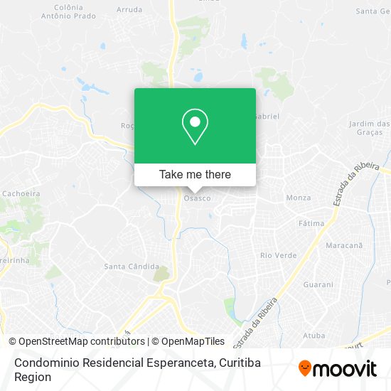 Condominio Residencial Esperanceta map
