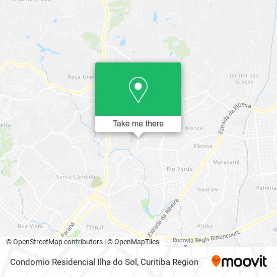 Condomio Residencial Ilha do Sol map