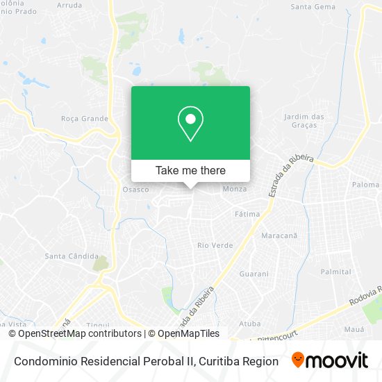 Condominio Residencial Perobal II map