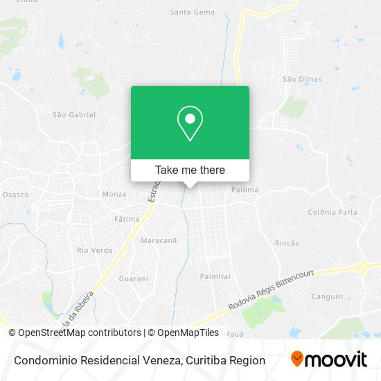 Condominio Residencial Veneza map