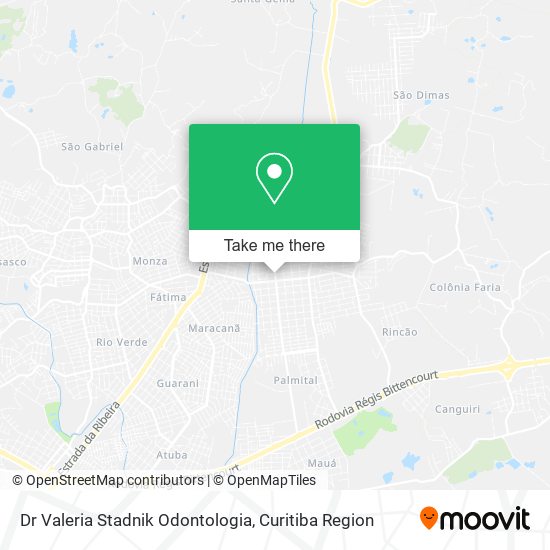 Dr Valeria Stadnik Odontologia map