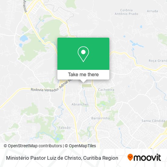 Ministério Pastor Luiz de Christo map