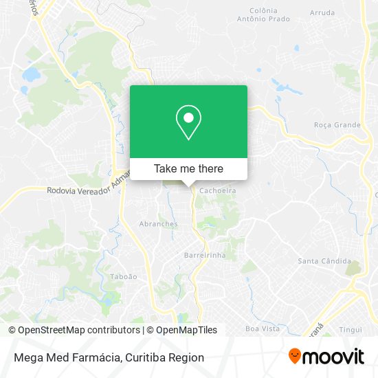 Mega Med Farmácia map
