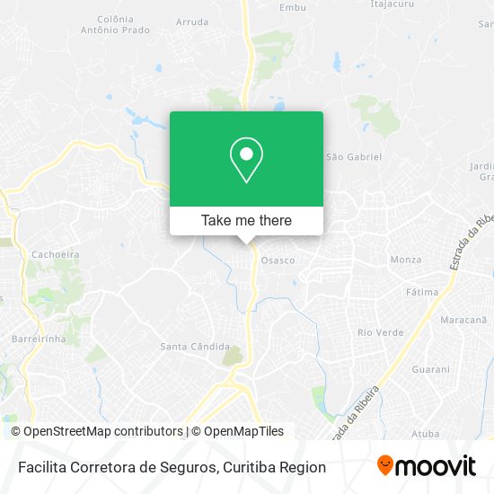 Facilita Corretora de Seguros map