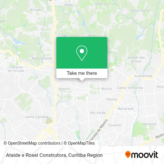 Ataide e Rosel Construtora map