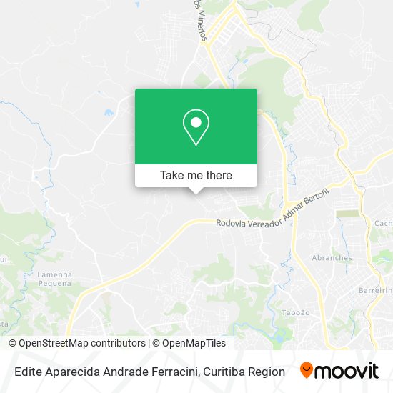 Edite Aparecida Andrade Ferracini map