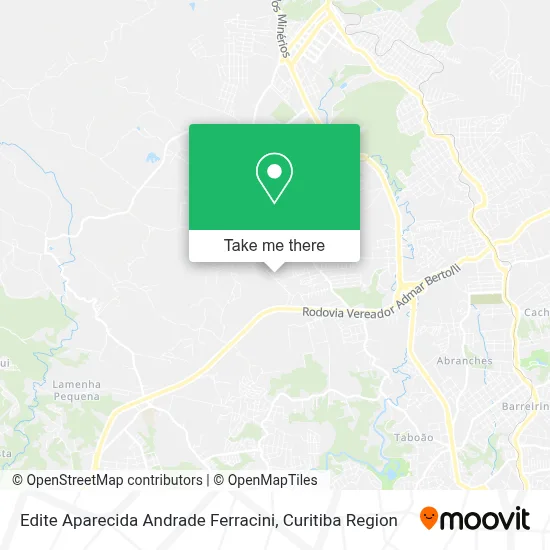 Edite Aparecida Andrade Ferracini map