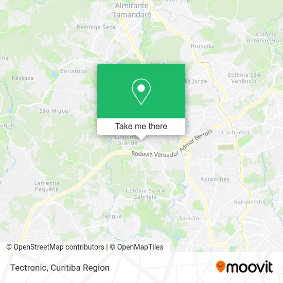 Tectronic map