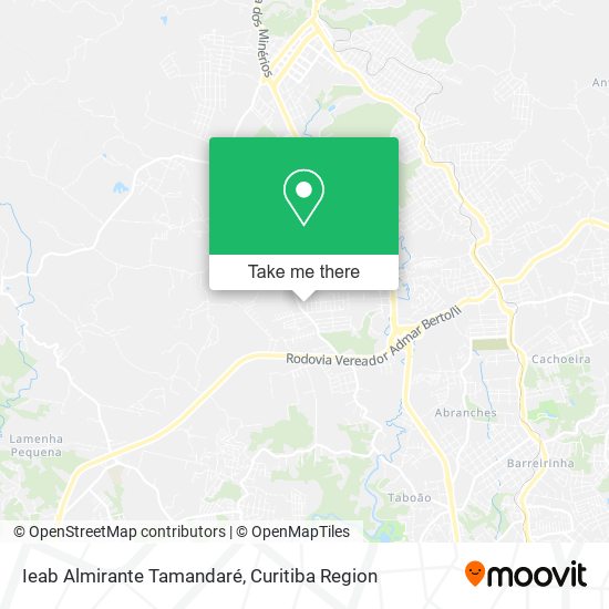 Ieab Almirante Tamandaré map