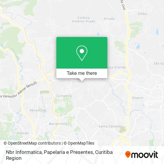 Nbr Informatica, Papelaria e Presentes map