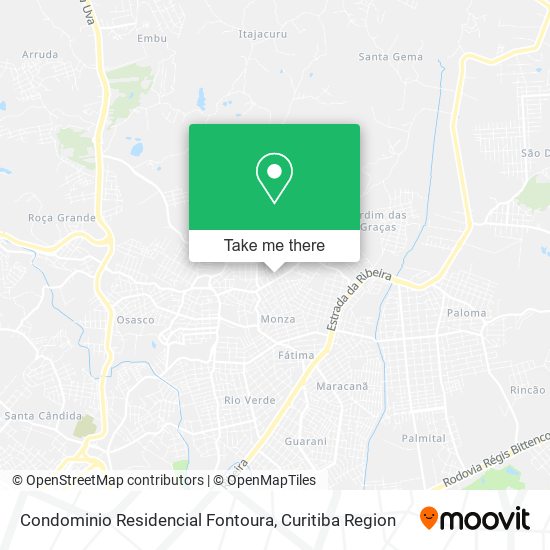 Condominio Residencial Fontoura map