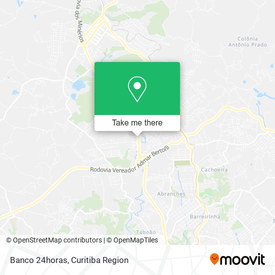 Banco 24horas map